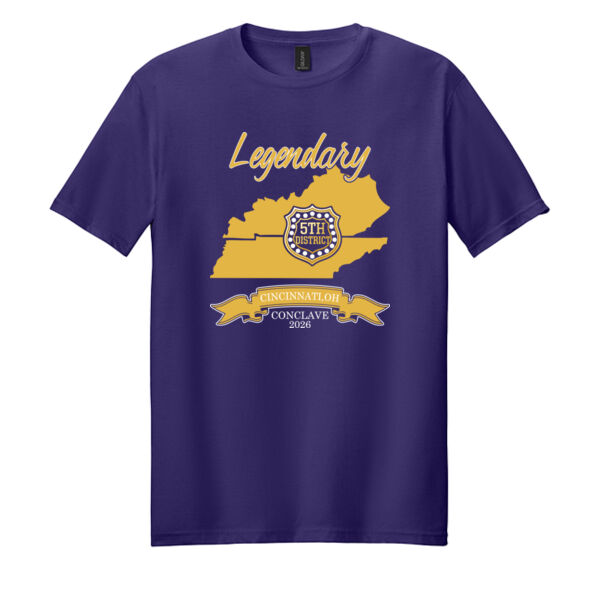 5TH DISTRICT- CONCLAVE 2026 - Softstyle ® T Shirt Thumbnail