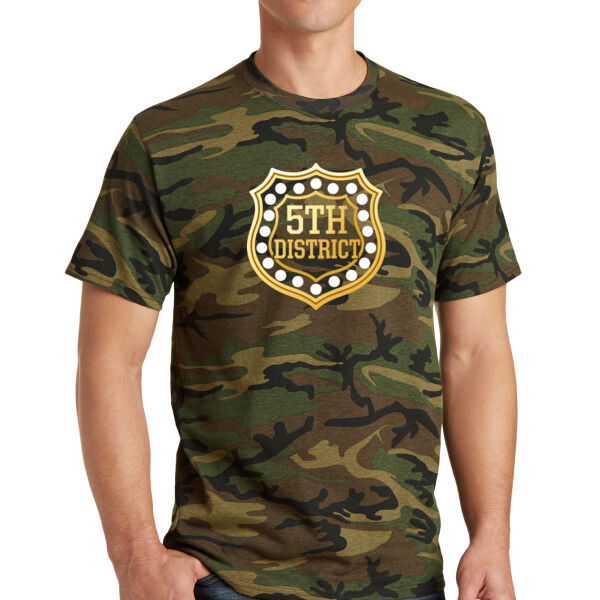 5TH DISTRICT  - Core Cotton Camo Tee Thumbnail